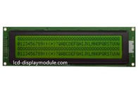 Sarı Yeşil Süper Twisted Nematic Ekran COB Çözünürlük Eğitim İçin 40x4