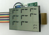 Tıbbi Ekipman LCD Panel Ekranı TN 7 Segmenti Tek Renkli FPC Konektörü