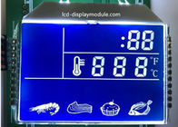 Mavi Arka Plan HTN LCD Ekran, 7 Segment Mutfak LCD Segment Ekranı