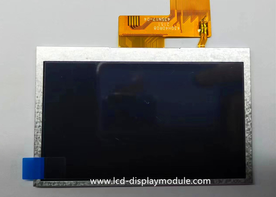 4.3 inç 480 RGB * 272 çözünürlük Tüm Görme Yönü Direnci Dokunmatik Ekran Yüksek parlaklık