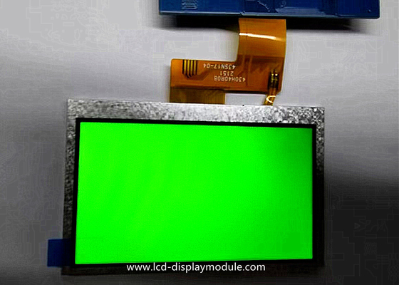 4.3 inç 480 RGB * 272 çözünürlük Tüm Görme Yönü Direnci Dokunmatik Ekran Yüksek parlaklık