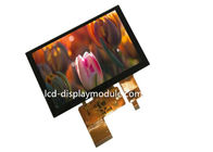40 Pin 800 x 480 Kapasitif Dokunmatik LCD Modülü, 12 O&amp;#39;Clock Yön 5.0 TFT LCD Modülü