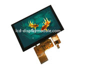 40 Pin 800 x 480 Kapasitif Dokunmatik LCD Modülü, 12 O&amp;#39;Clock Yön 5.0 TFT LCD Modülü