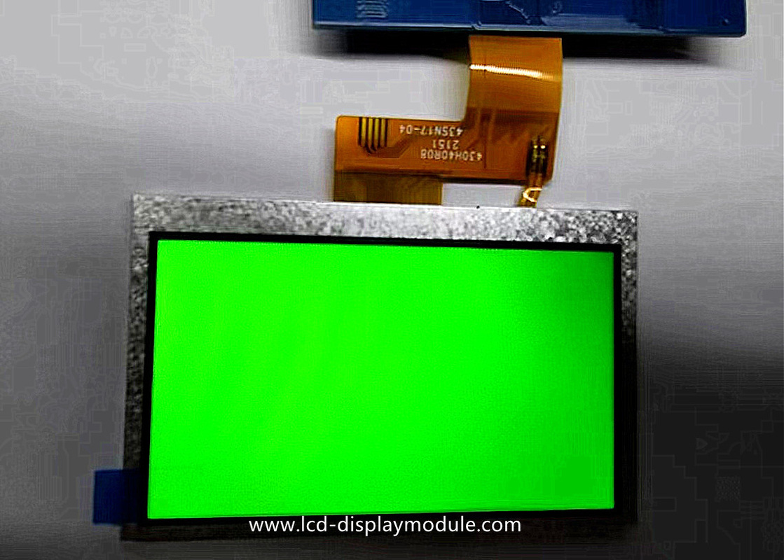 4.3 inç 480 RGB * 272 çözünürlük Tüm Görme Yönü Direnci Dokunmatik Ekran Yüksek parlaklık